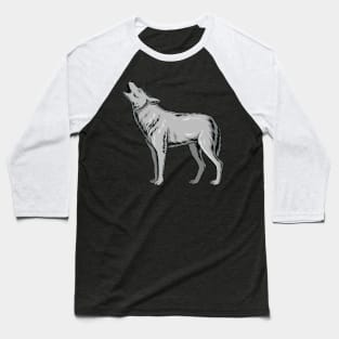 Wolf 2 Baseball T-Shirt